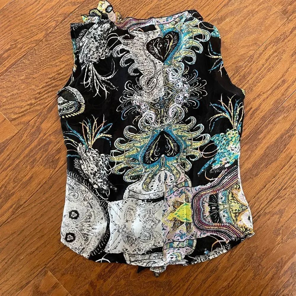Vintageā
printedāblouse - Picture 5 of 7
